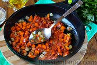 Рассольник по-ленинградски, с говядиной, рисом и томатной пастой